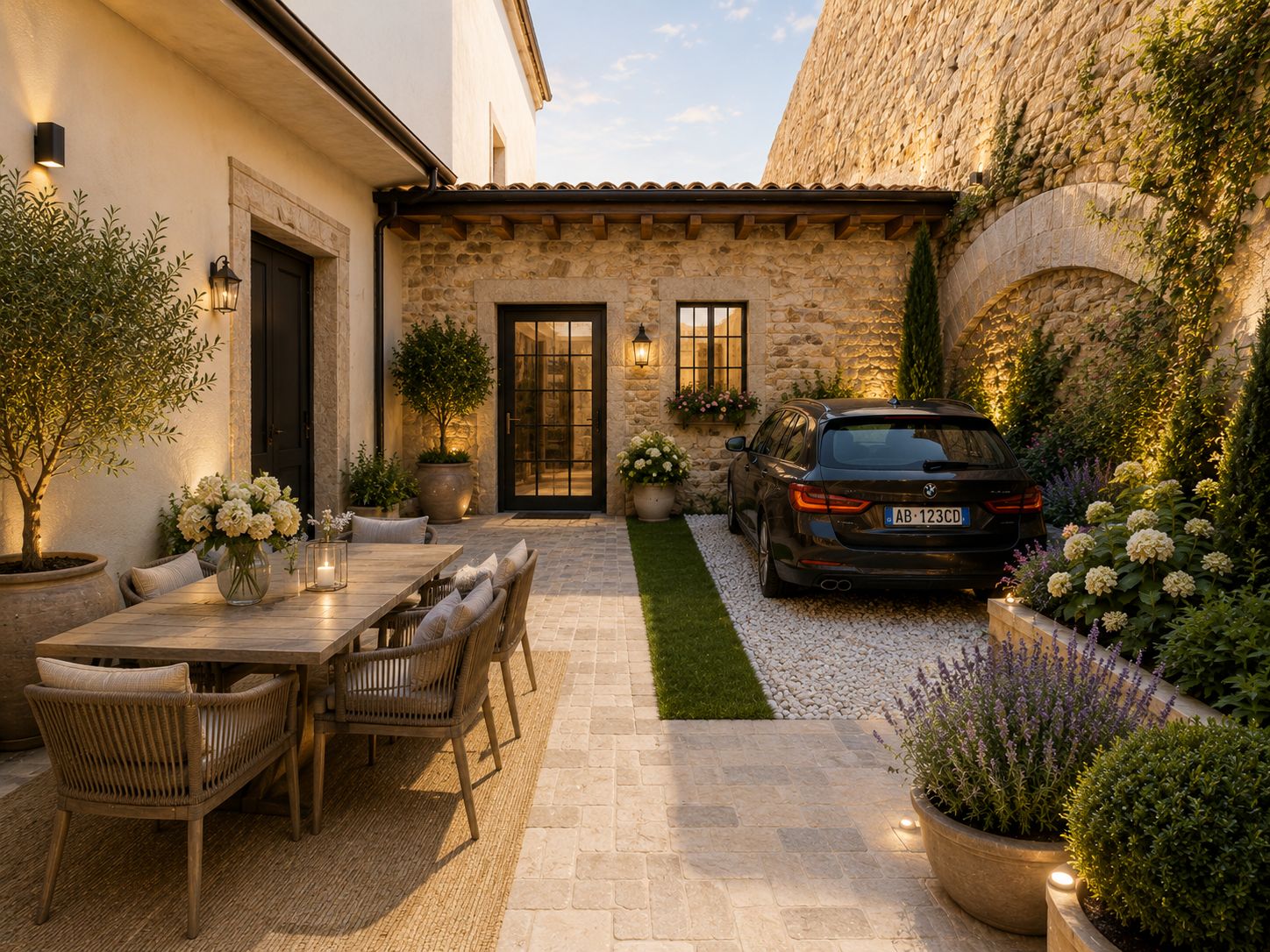 VIA DEL PARADISO – APPARTAMENTI RISTRUTTURATI IN COMPLESSO STORICO CON GIARDINO E TERRAZZA